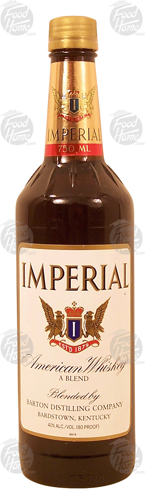 Imperial  american whiskey, a blend, 40% alc. by vol. Full-Size Picture